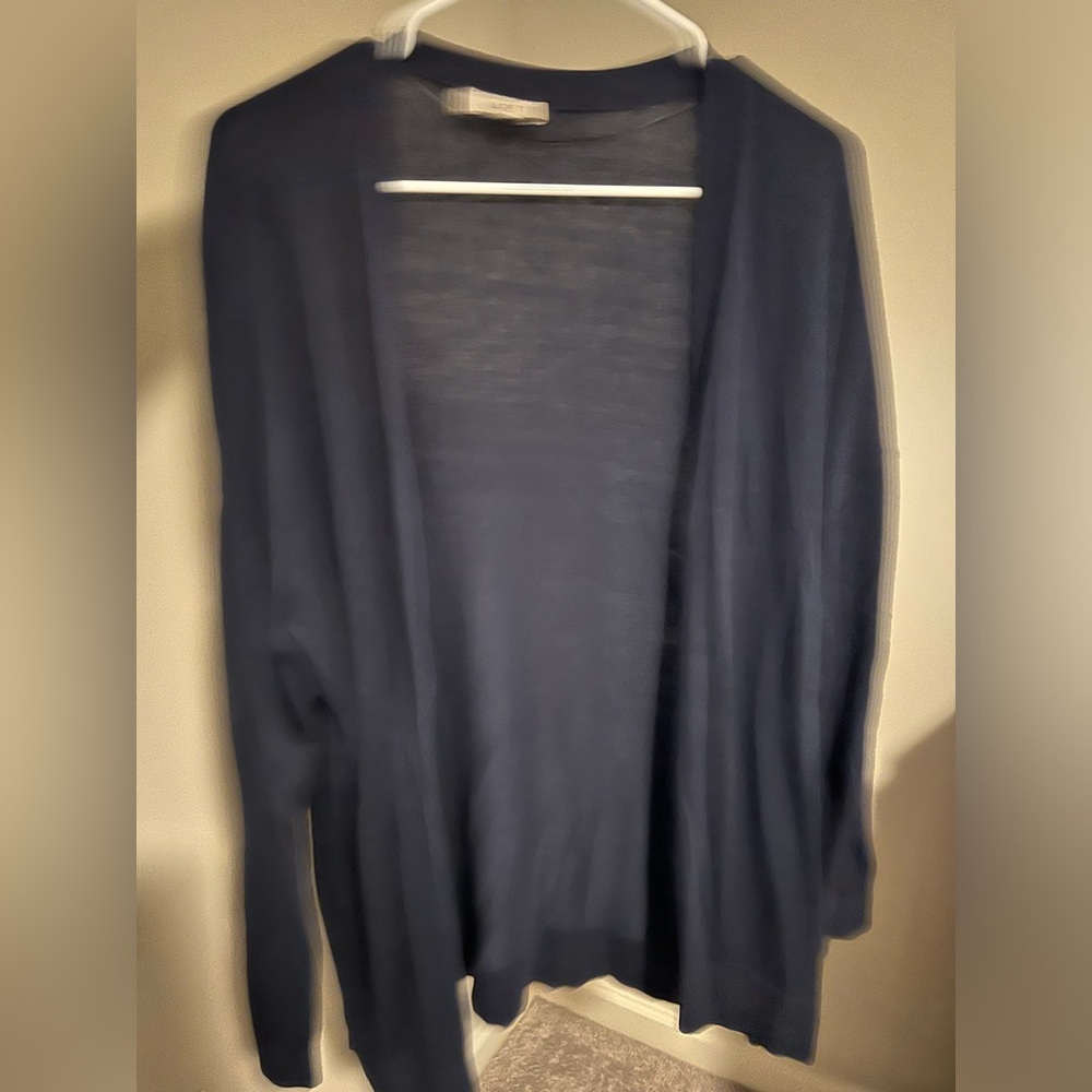 LOFT Outlet Navy Blue Cardigan